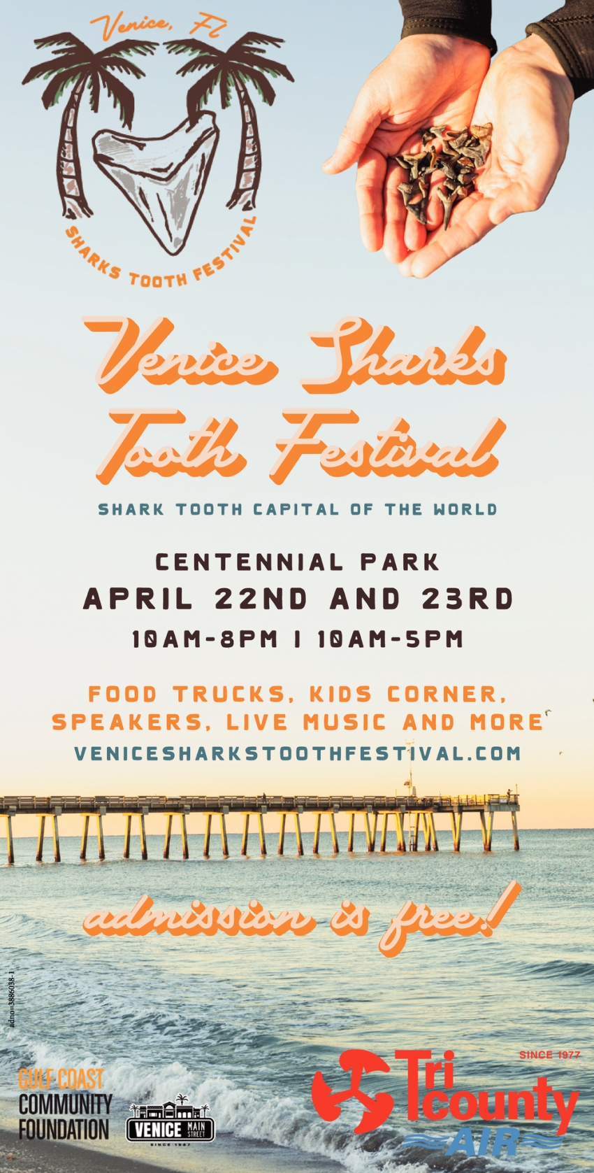 Shark Tooth Capital of The World, Venice Sharks Tooth Festival 2023