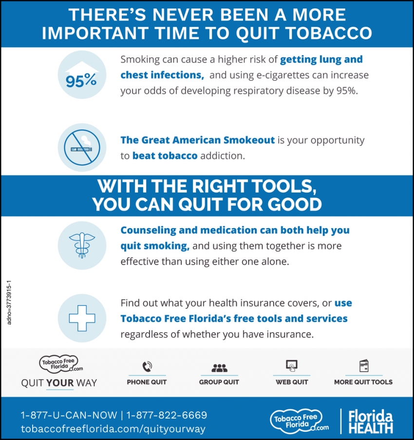 Time To Quit Tobacco, Florida Health